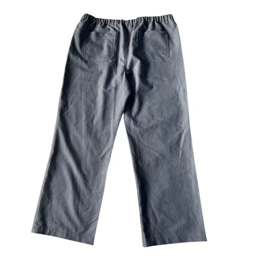 FIGS Mens Sz XL Short Pisco Basic Scrub Pants in Graphite Gray